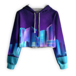 Sublimation Cropped Hoodies