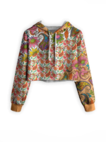 Sublimation Cropped Hoodies